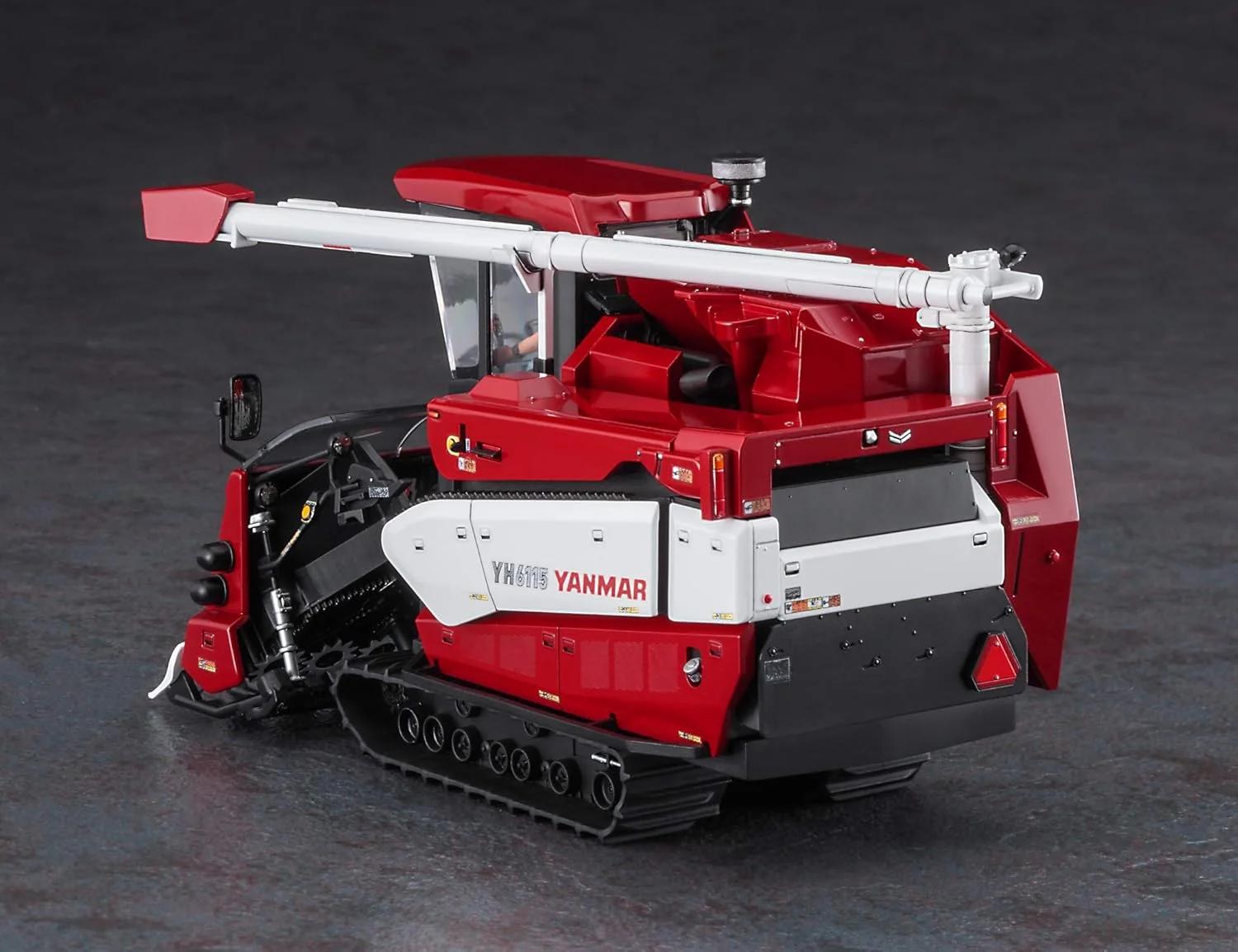 Hasegawa 1/35 Yanmar Combine Yh6115 Harvst Mach Model Kit — official product photo 2