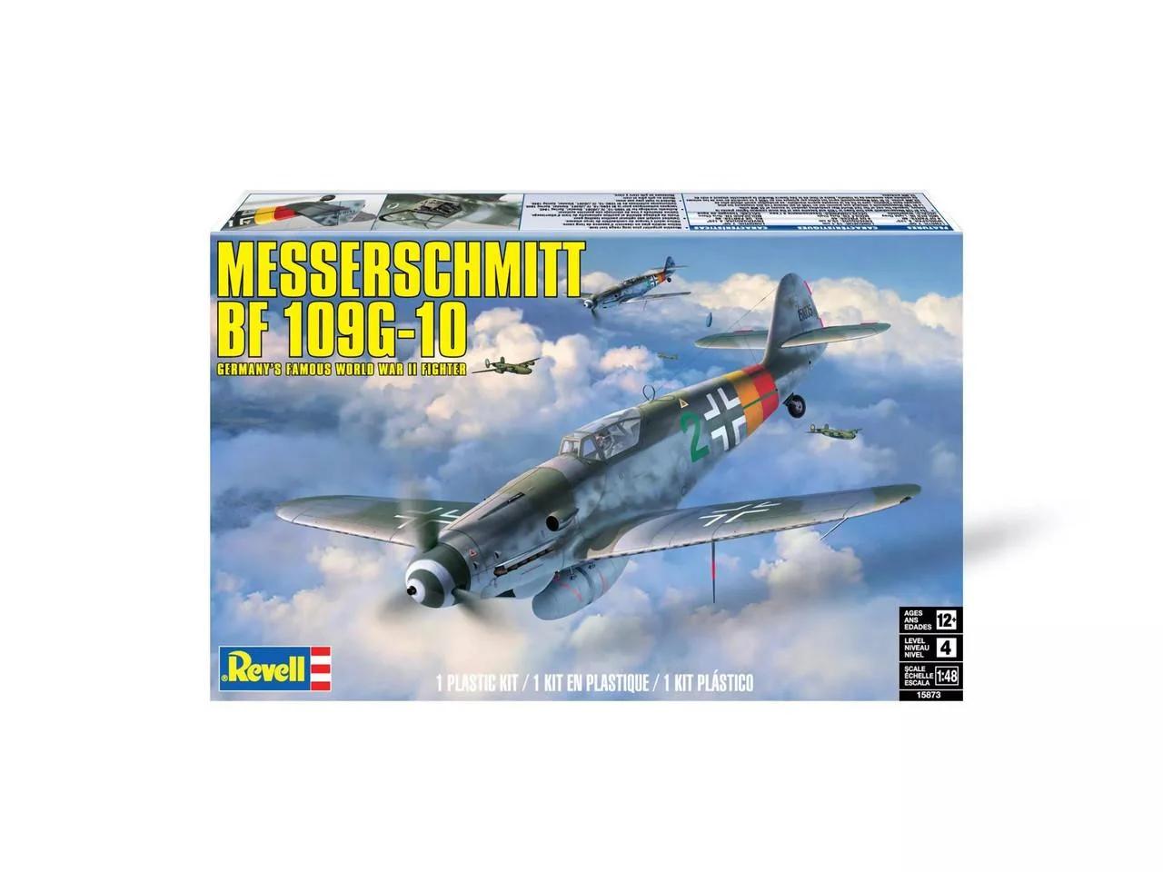 Revell 1/48 Messerschmitt Me-109g Model Kit — official product photo 2