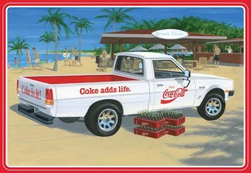 AMT 1/25 D-50 82 Dodge Ram Pickup Coke Model Kit — box art