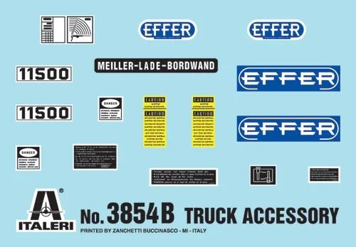 Italeri 1/24 Truck Accessories Set Model Kit — official product photo 3