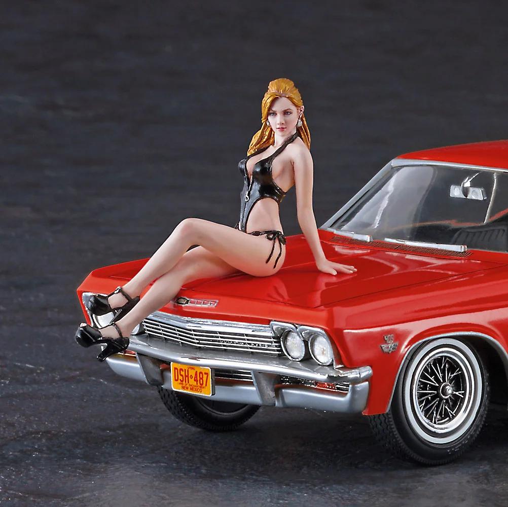 Hasegawa 1/24 66 Impala Ss W Figure Model Kit — official product photo 1