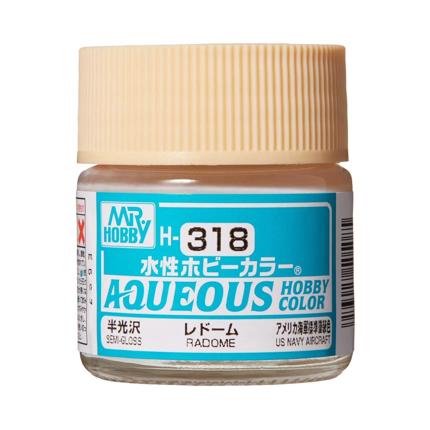 Mr. Hobby Aqueous Hobby Color H318 Radome (Semi-Gloss) 10ml — product photo