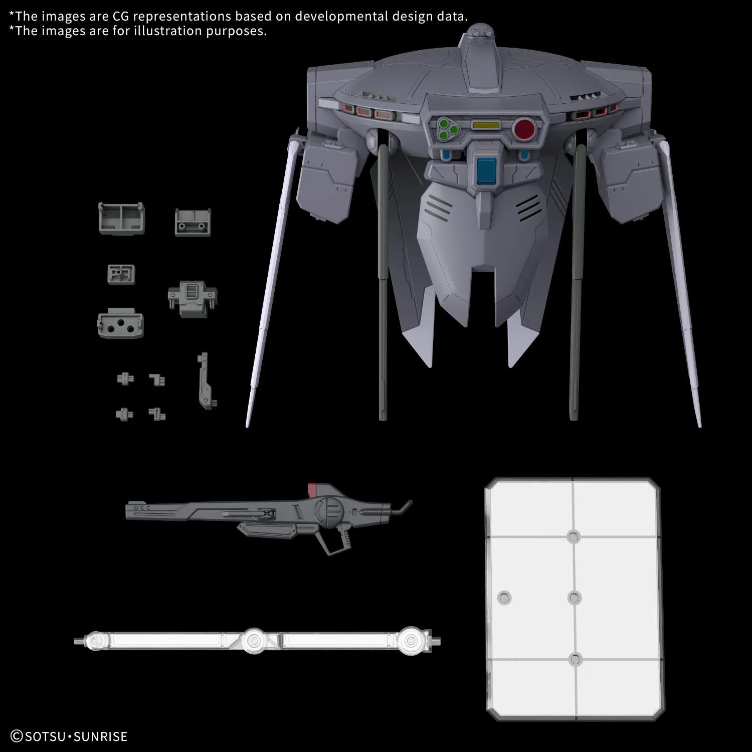 Bandai Option Parts 15 Cavalier Alfried Model Kit — official product photo 1