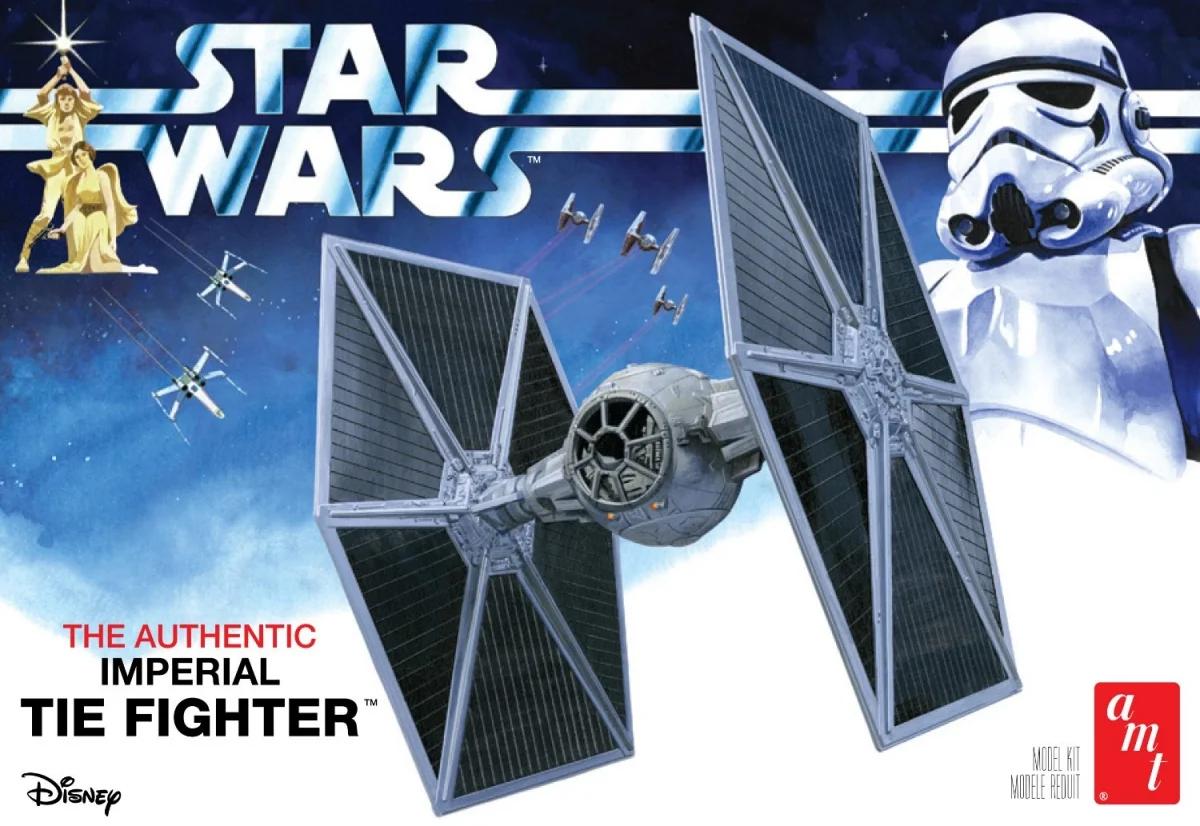AMT 1/48 Star Wars New Hope Tie Fighter Model Kit — box art