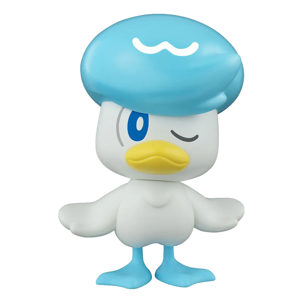Bandai 9 Quaxly Pokemon Quick Model Kit — official product photo 1
