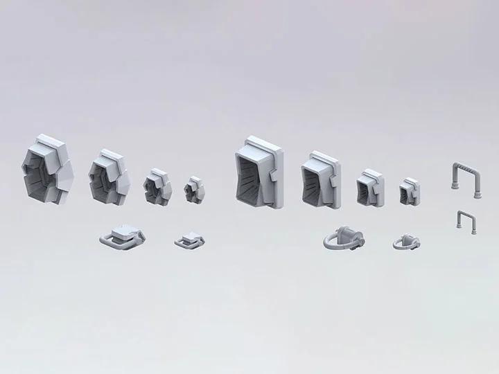 Bandai MS Detail 01 Model Kit — product photo