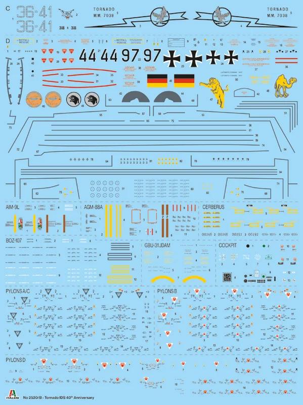 Italeri 1/32 Tornado Ids Model Kit — official product photo 4