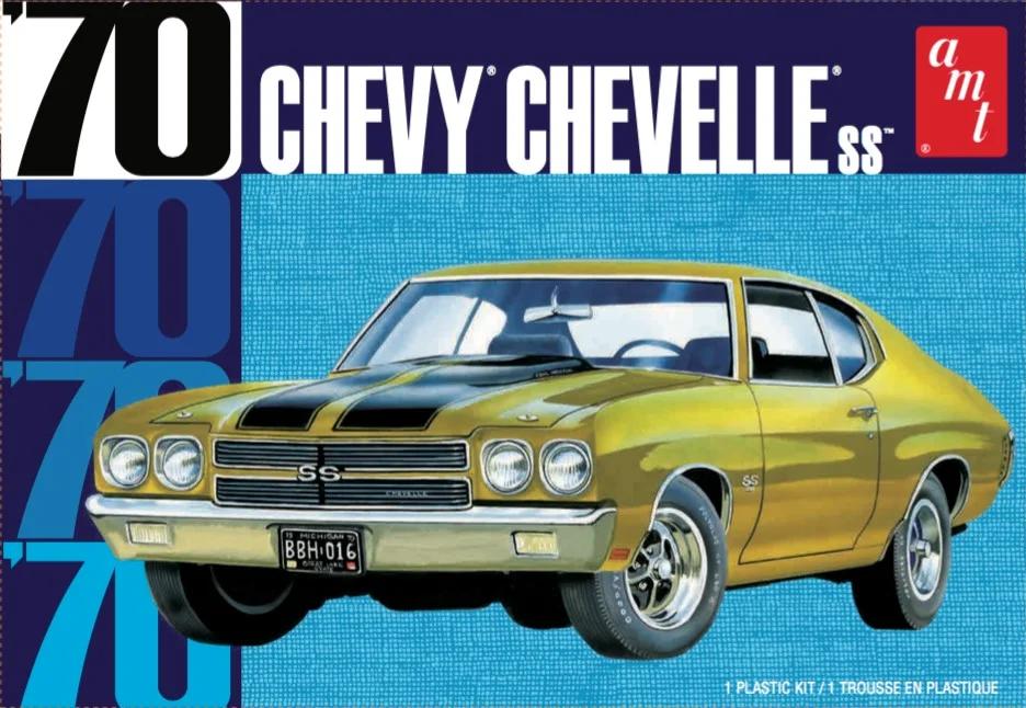 AMT 1970 Chevy Chevelle Ss 2t Model Kit — official product photo 1