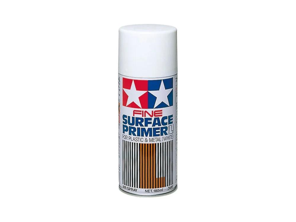 Tamiya Surface Primer Fine White — official product photo 1