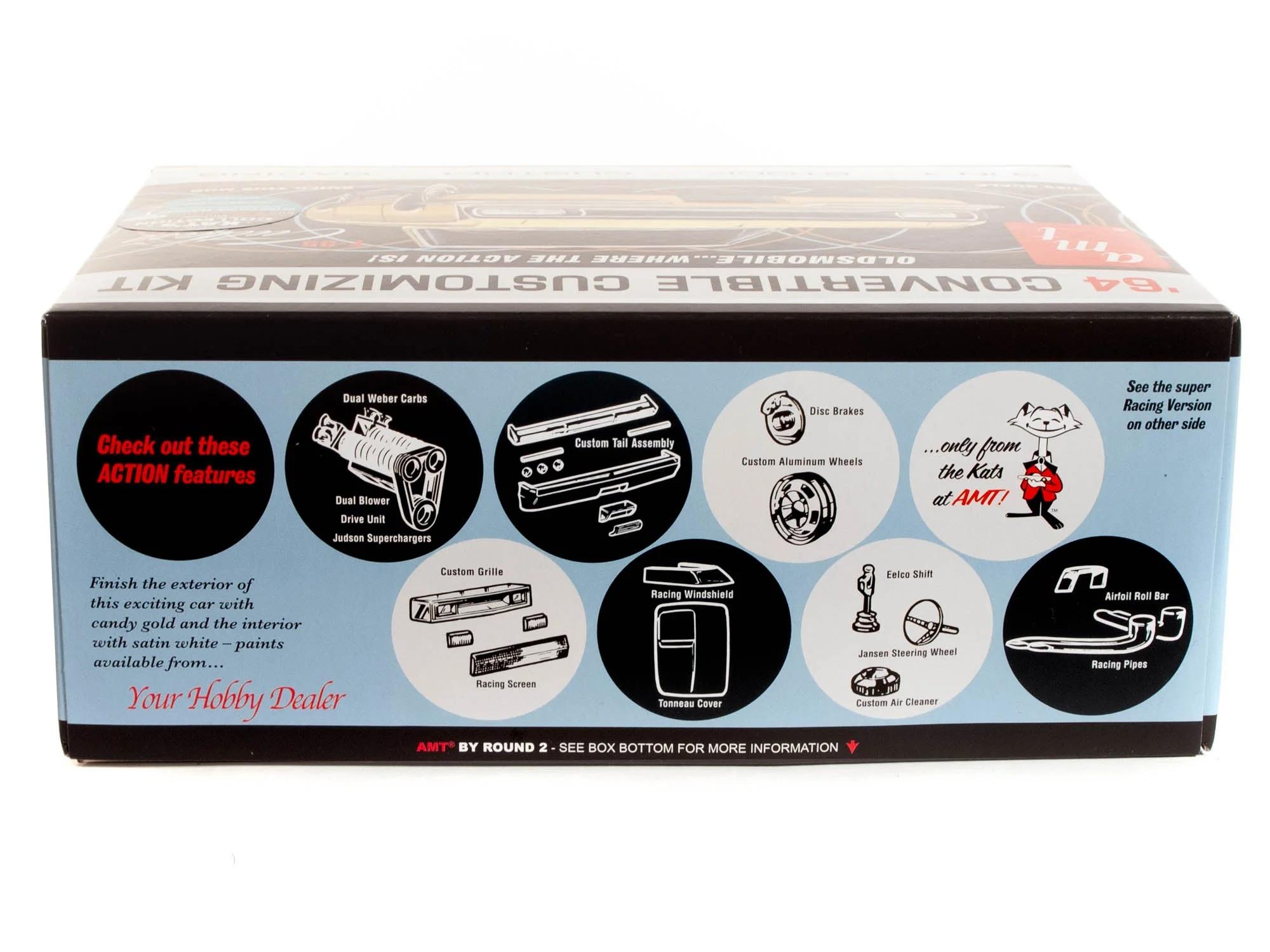 AMT 1/25 F-85 1964 Olds Cutlass Convertible Model Kit — official product photo 2
