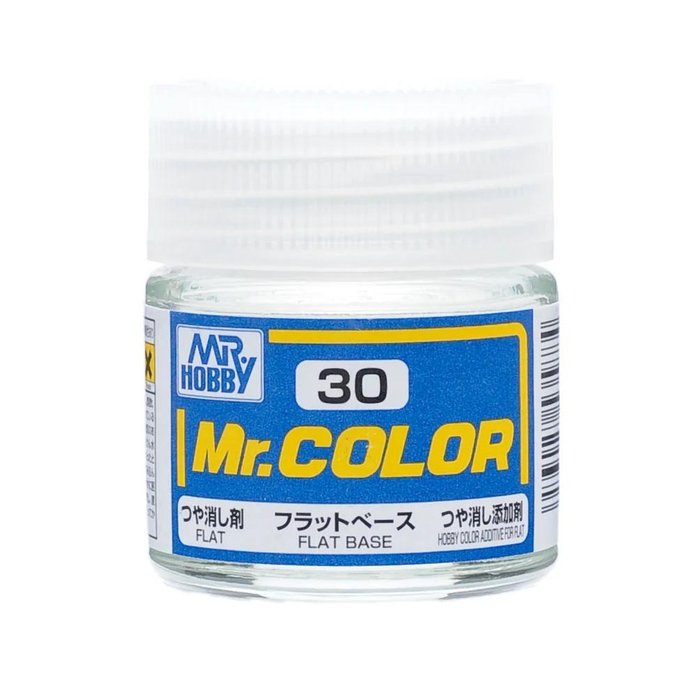 Mr. Hobby Mr. Color Flat Base (C30) 10 ml — official product photo 1