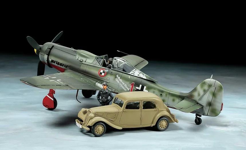 Tamiya 1/48 Focke-wulf Fw190d-9 Citroen Model Kit — box art
