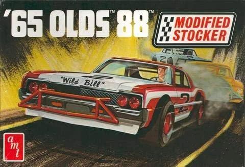 AMT 1/25 65 Olds 88 Modified Stocker Model Kit — box art