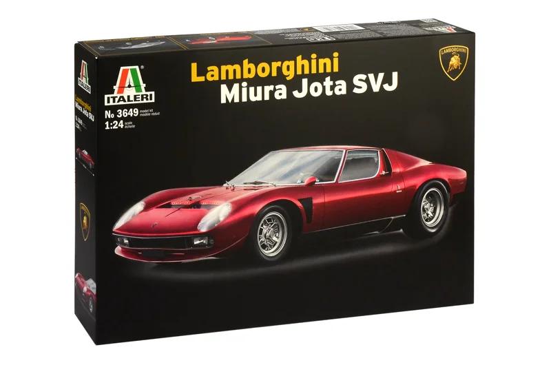 Italeri 1/24 Lamborghini Miura Jota Model Kit — official product photo 2