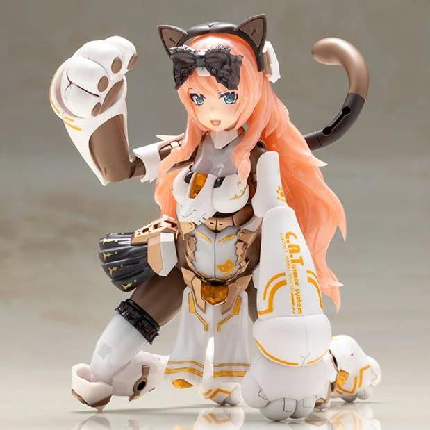Frame Arms Girl Durga I (Cat Armor Ver. -Calico-) — official product photo 3