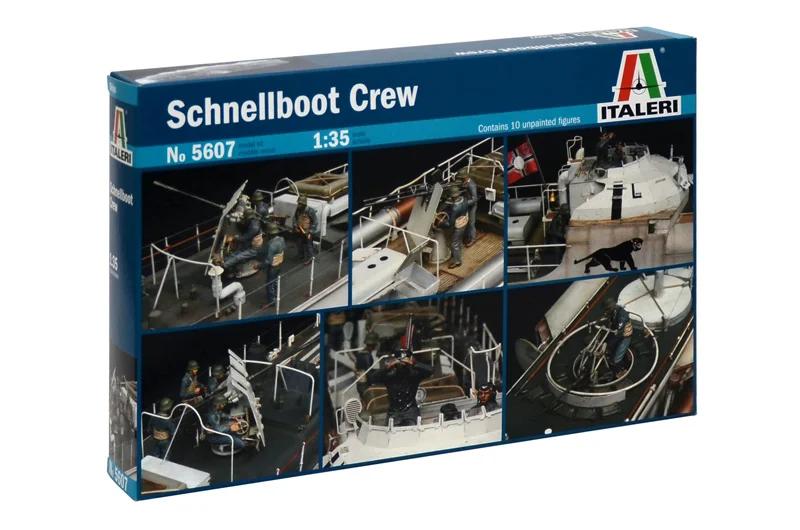 Italeri 1/35 Schnellboot Crew10 Model Kit — official product photo 1