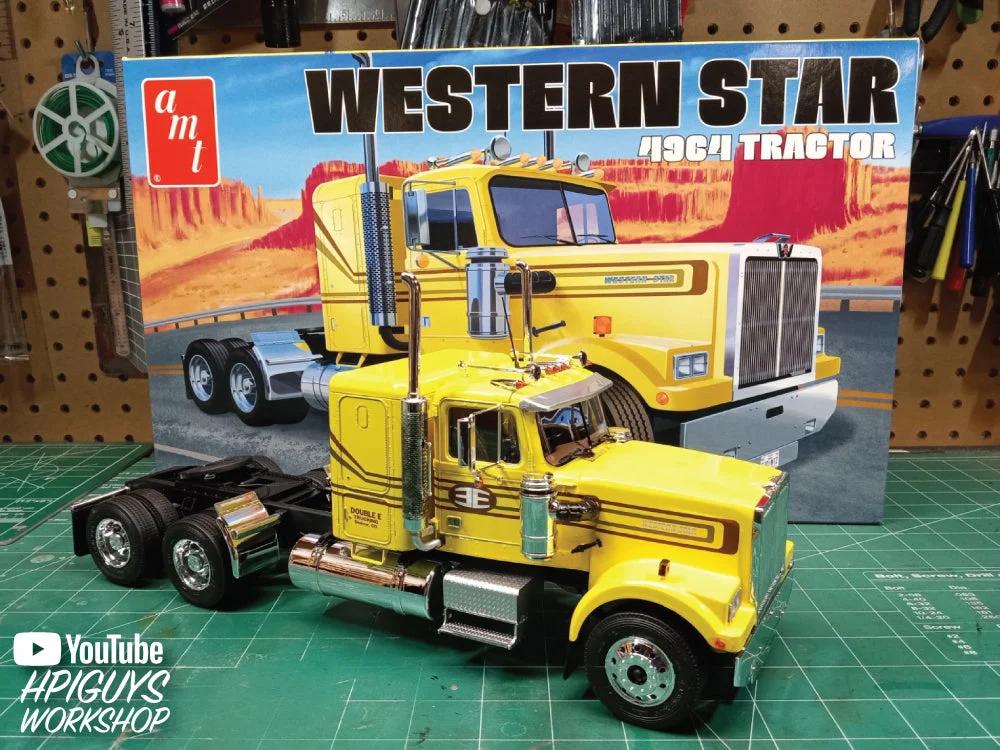 AMT 1/24 Western Star 4964 Tractor Model Kit — official product photo 5