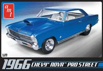 AMT 1/25 66 Chevy Nova Pro Street Model Kit — box art
