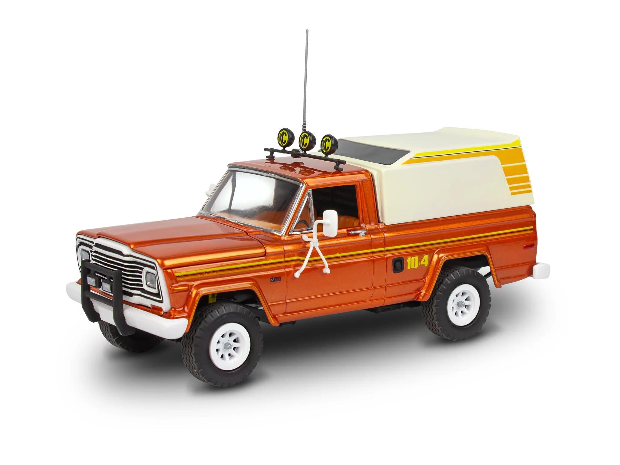 Revell 1/24 79 Jeep J10 Pickup W Camper Top Model Kit — official product photo 1
