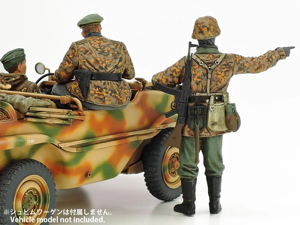 Tamiya 1/35 Schwimmwagen Figure Set Model Kit — official product photo 4