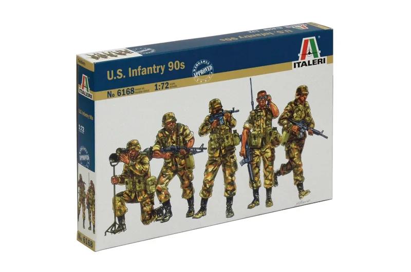 Italeri 1/72 US Infantry 1990s Model Kit — official product photo 1