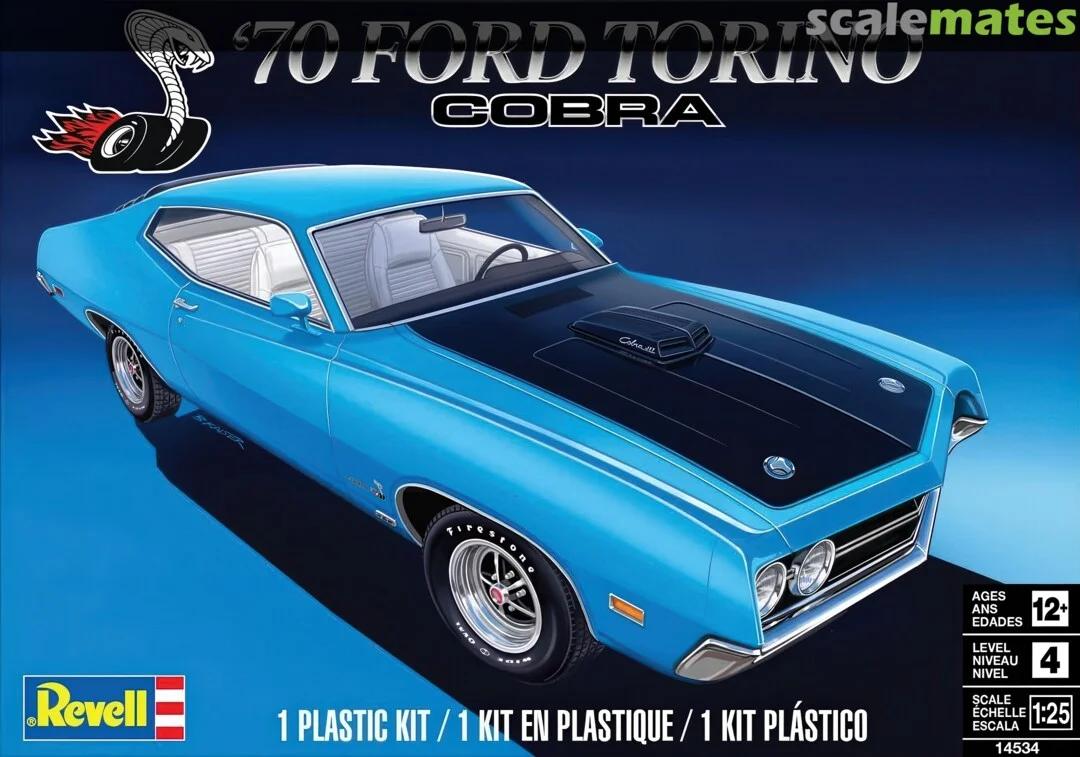 Revell 1/25 1970 Ford Torino Cobra Model Kit — official product photo 1