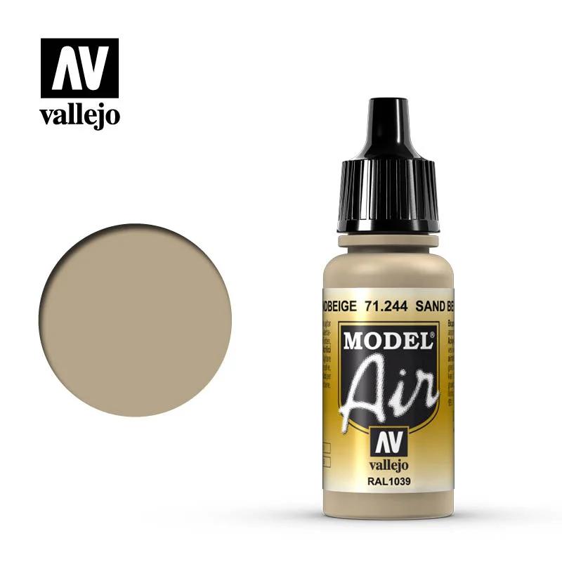 Vallejo Air Sand Beige Ral1039 6pk