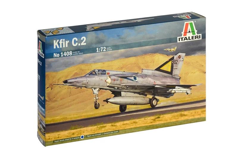 Italeri 1/72 Kfir C 2 C 7 Model Kit — official product photo 2