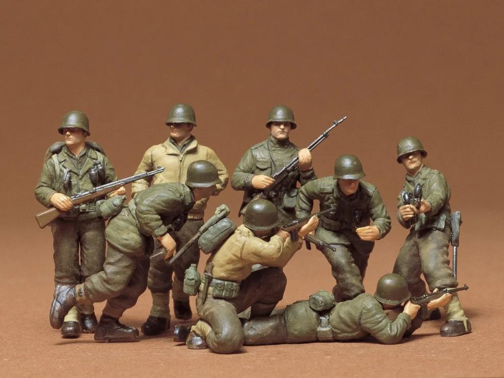 Tamiya 1/35 US European Infantry Model Kit — official product photo 1