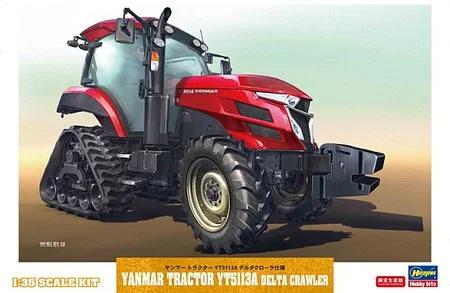 Hasegawa 1/35 Yanmar Tractor Yt5113a Delta Model Kit — box art