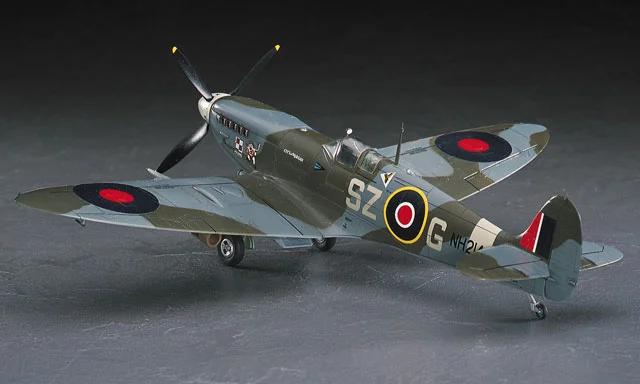 Hasegawa 1/48 Spitfire MK Ixc RAF Fighter Model Kit — official product photo 1