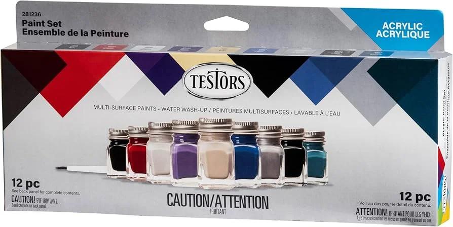 Testors Acrylic Auto Truck Paint Set 9197 — product photo