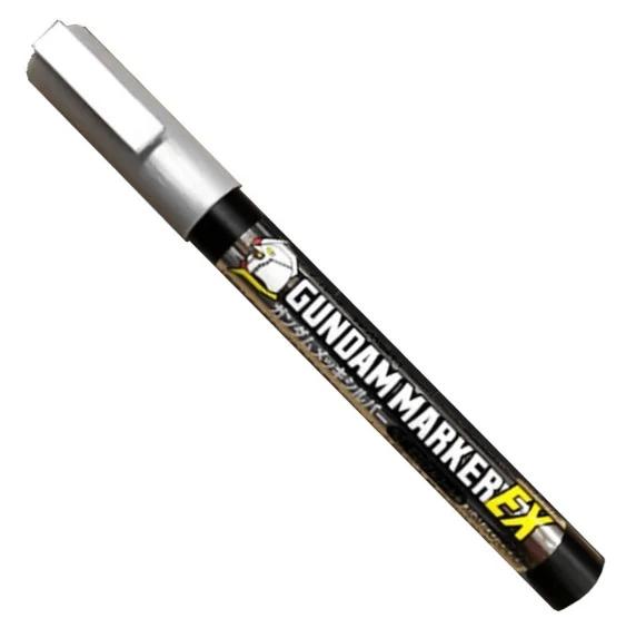 Mr. Hobby Gundam Marker EX Gundam Plated Silver (XGM100) — official product photo 1