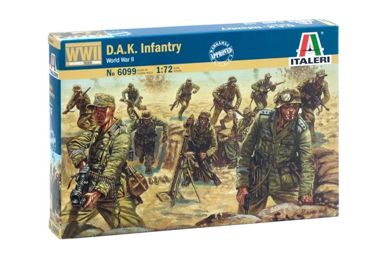 Italeri 1/72 WWII Dak Infantry Model Kit — official product photo 2
