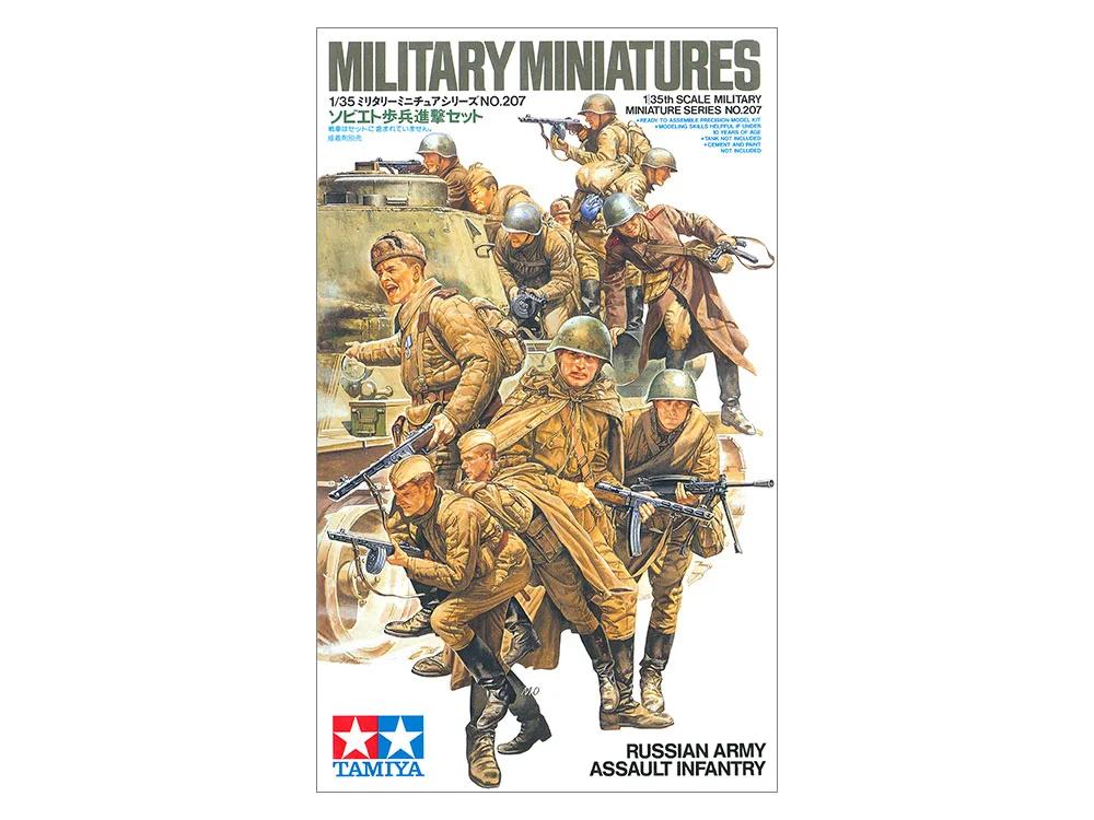 Tamiya 1/35 Russian Assault Infantry Model Kit — official product photo 1