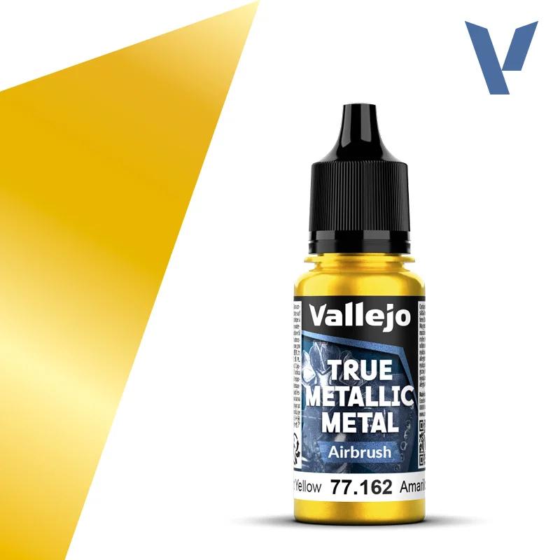 Vallejo True Metallic Radiant Yellowair6pk — product photo