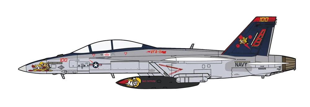 Hasegawa 1/72 A-18F F Super Hornet Vfa Model Kit — official product photo 1