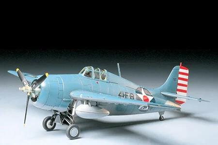 Tamiya 1/48 F4f-4 Wildcat Model Kit — box art