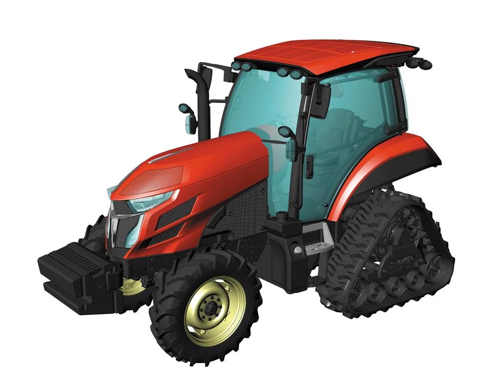 Hasegawa 1/35 Yanmar Tractor Yt5113a Delta Model Kit — official product photo 4