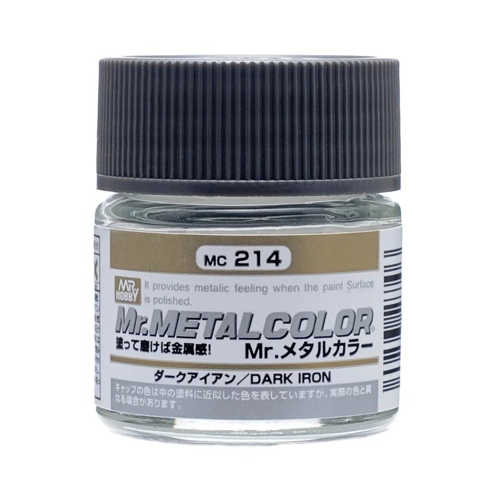 Mr. Hobby Mr. Metal Color Dark Iron (MC214) 10 ml — official product photo 1