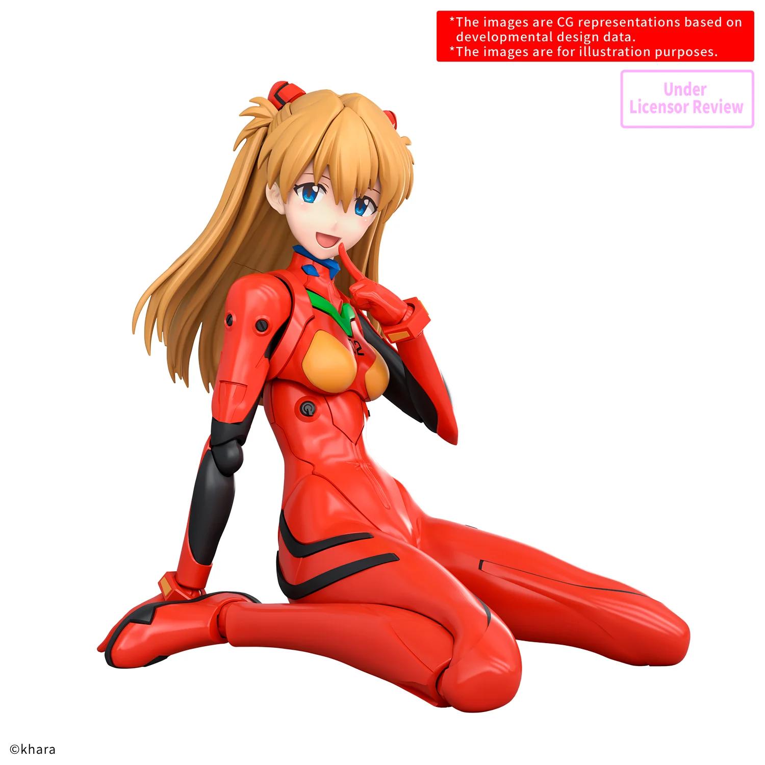 Bandai 30mp Asuka Shinkinami Langley Plug Model Kit — official product photo 2