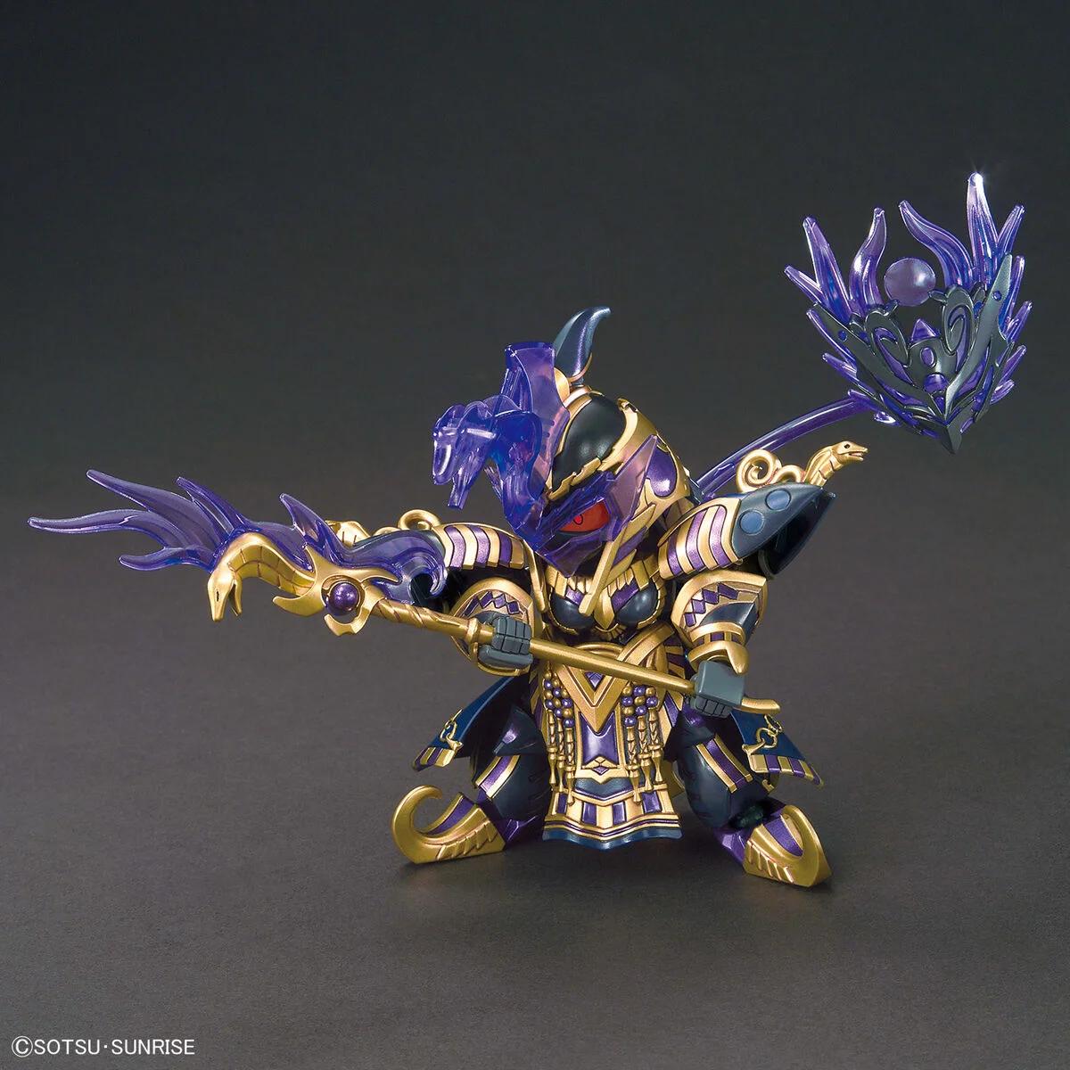 Bandai SD 15 Cleppatra Qubeley Dark Mask Model Kit — official product photo 2
