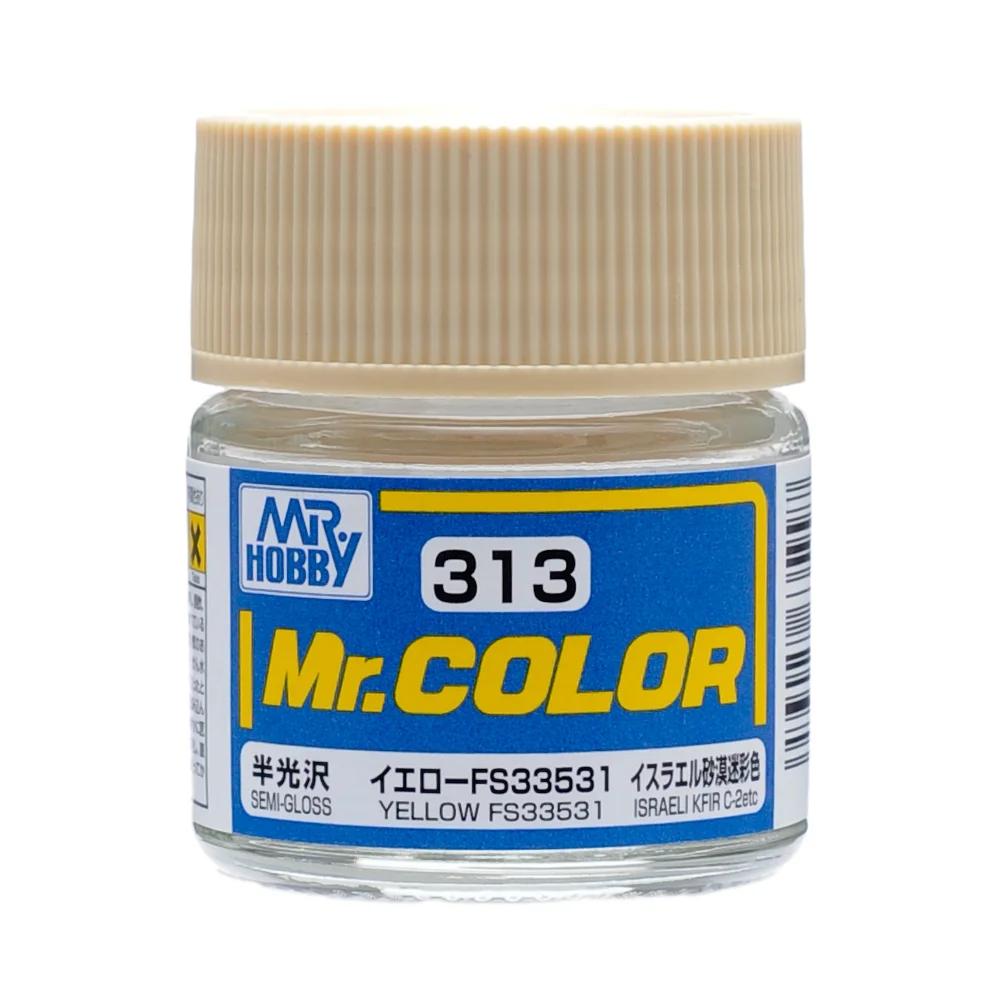 Mr. Hobby Mr. Color Yellow FS33531 (C313) 10 ml — official product photo 1