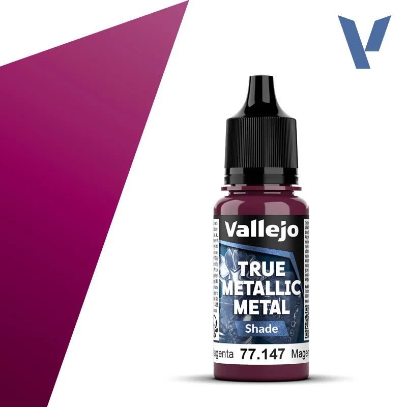 Vallejo True Metallics Crimson Magentashade6pk — product photo