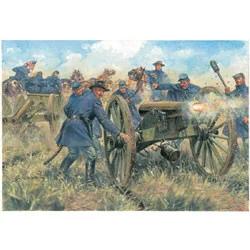 Italeri Am Civil War Union Artillry 72 Model Kit — box art