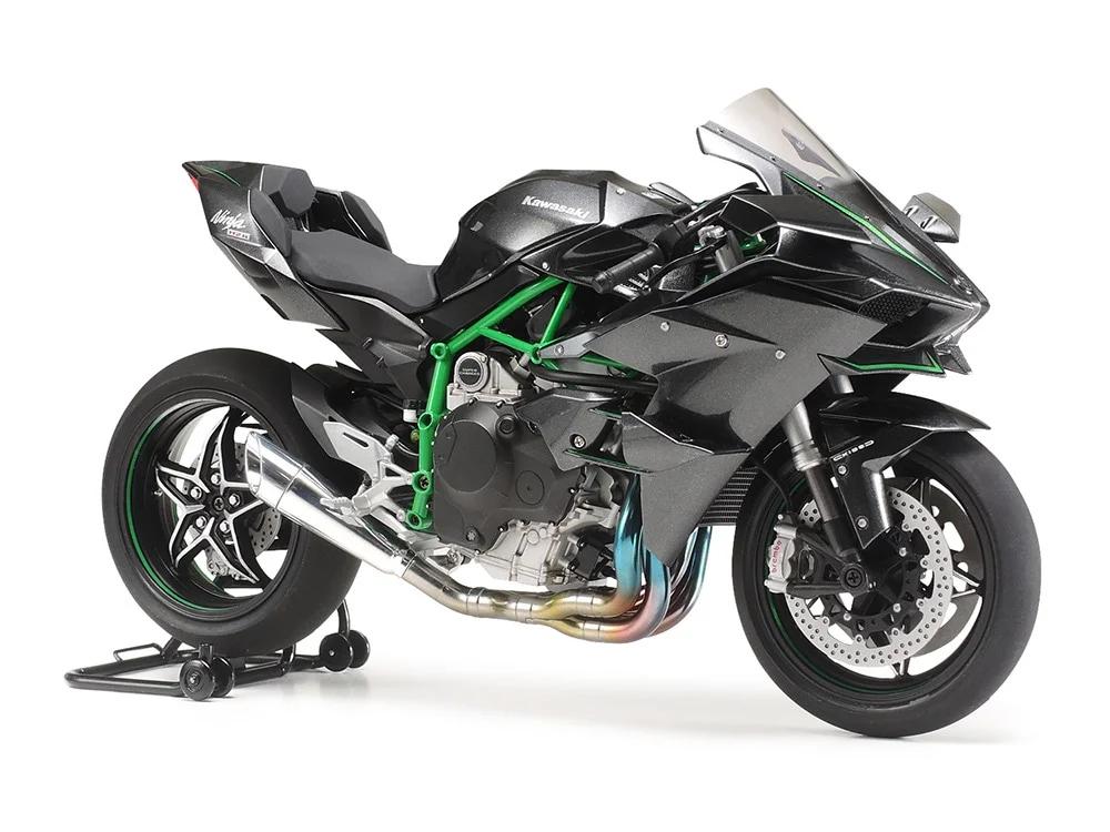 Tamiya 1/12 Kawasaki Ninja H2r Model Kit — official product photo 2