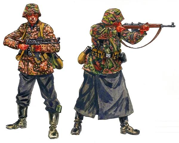 Italeri 1/72 Ww-ii German Elite Troops Model Kit — official product photo 1