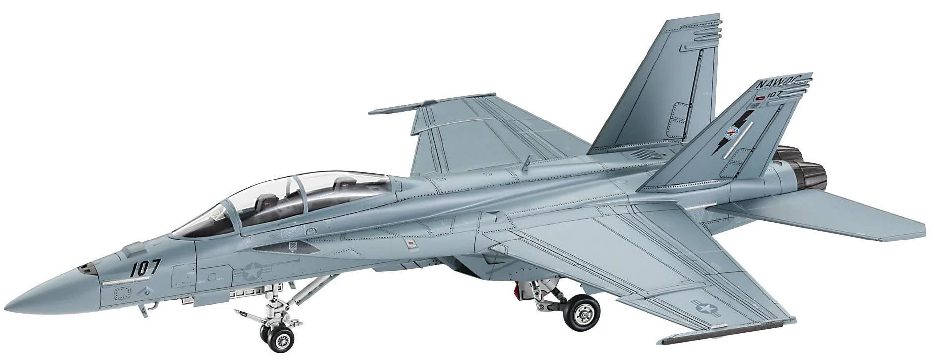 Hasegawa 1/72 A-18F F Super Hornet Top Gun Model Kit — official product photo 1