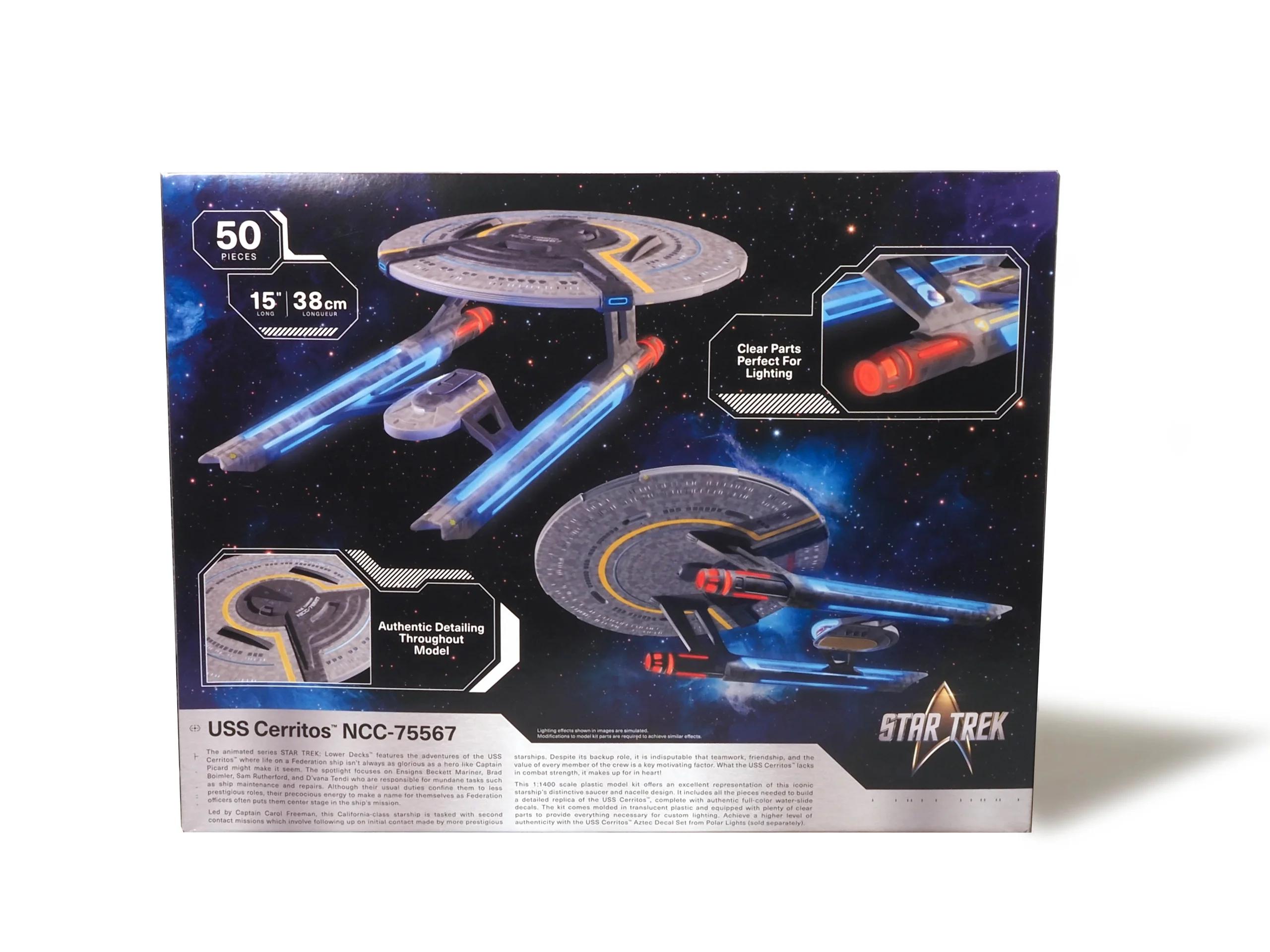 Polar Lights 1/1400 St Lower Decks Uss Cerritos Model Kit — official product photo 5