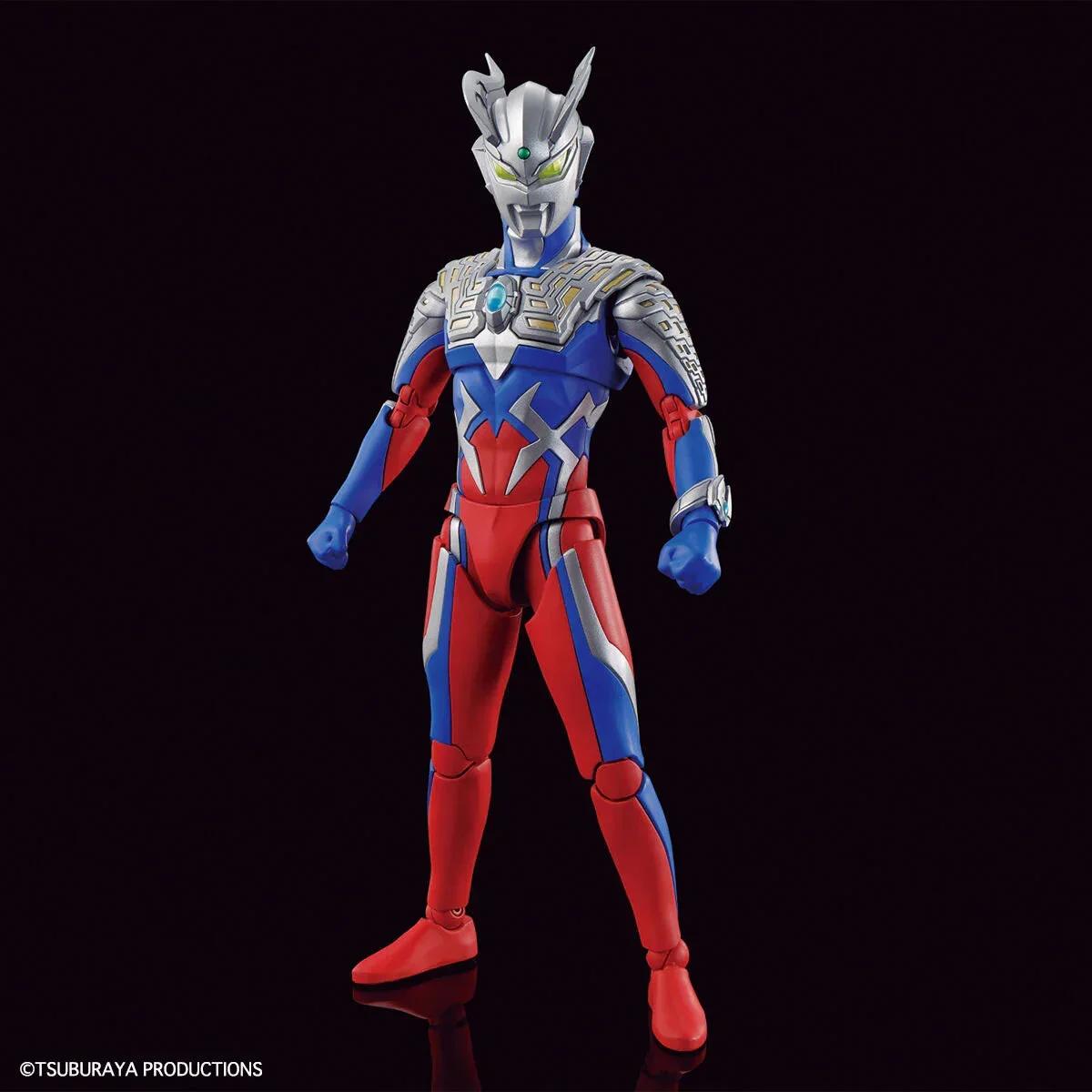 Bandai Ultraman Zero Fig-rise Std Model Kit — official product photo 1